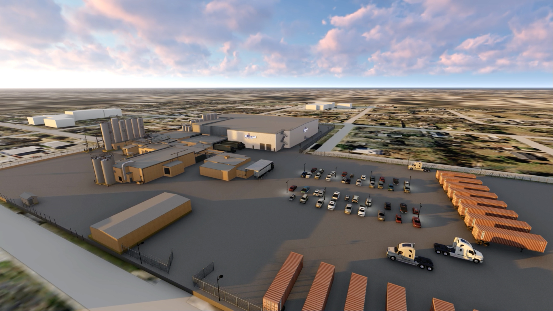 Hiland Dairy Facility Rendering 