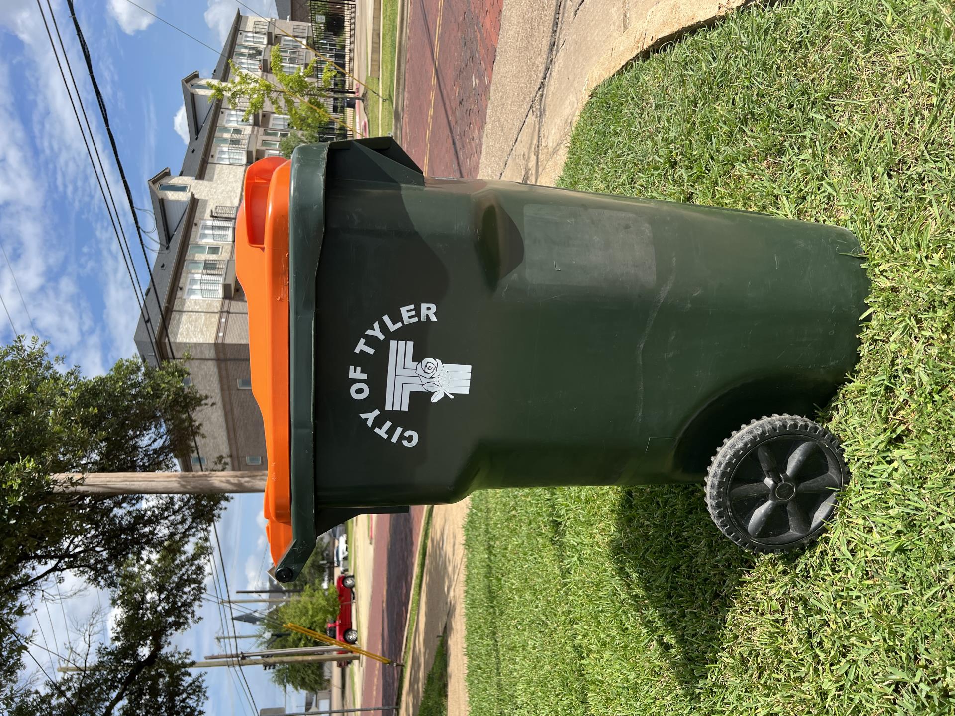 Curbside Recycling Bin