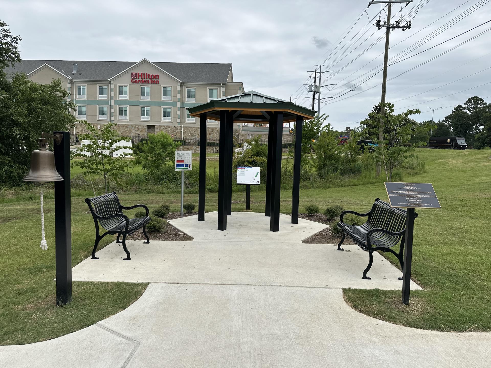 Completed Lella Memorial Pavilion