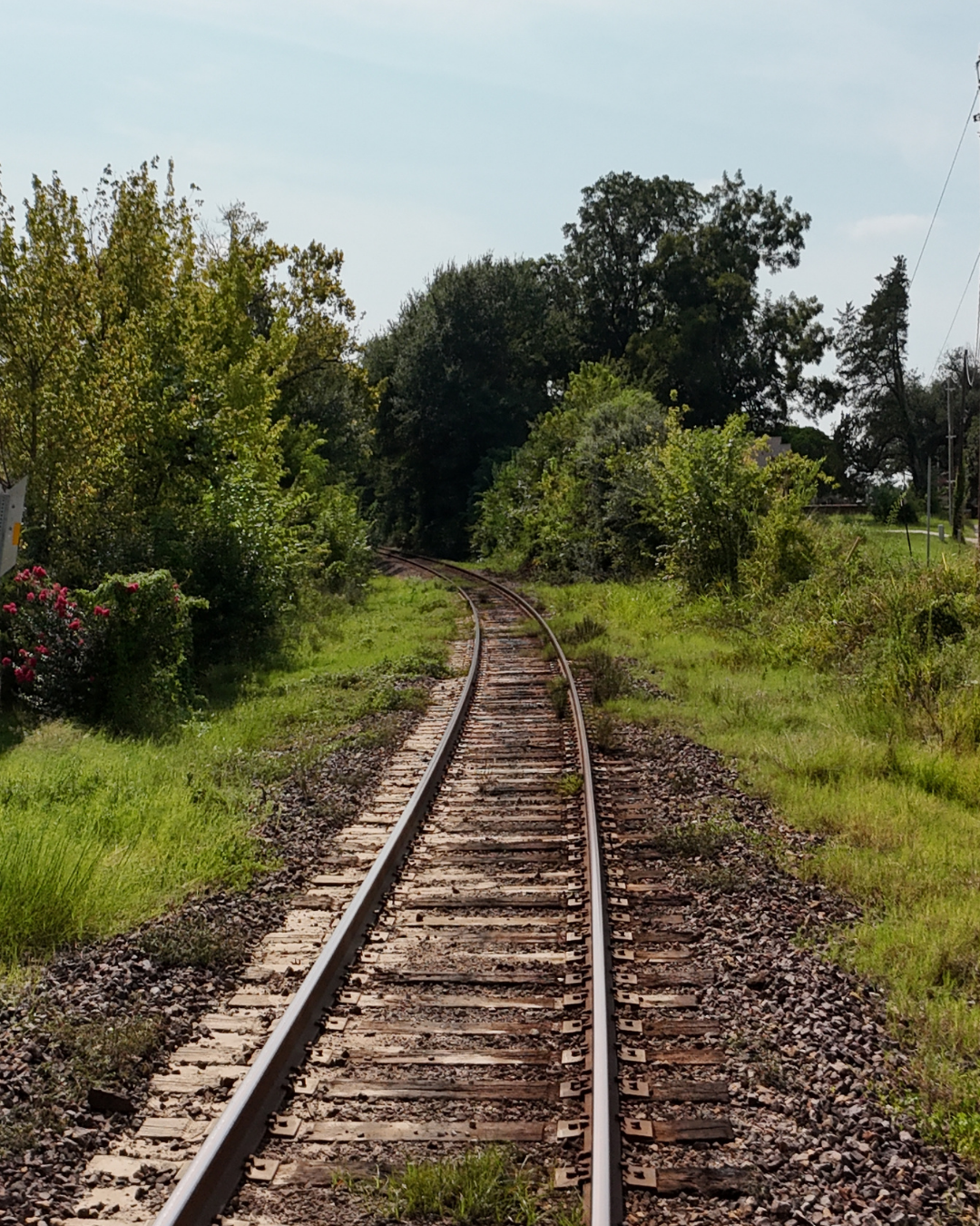 Photo of railroad track
