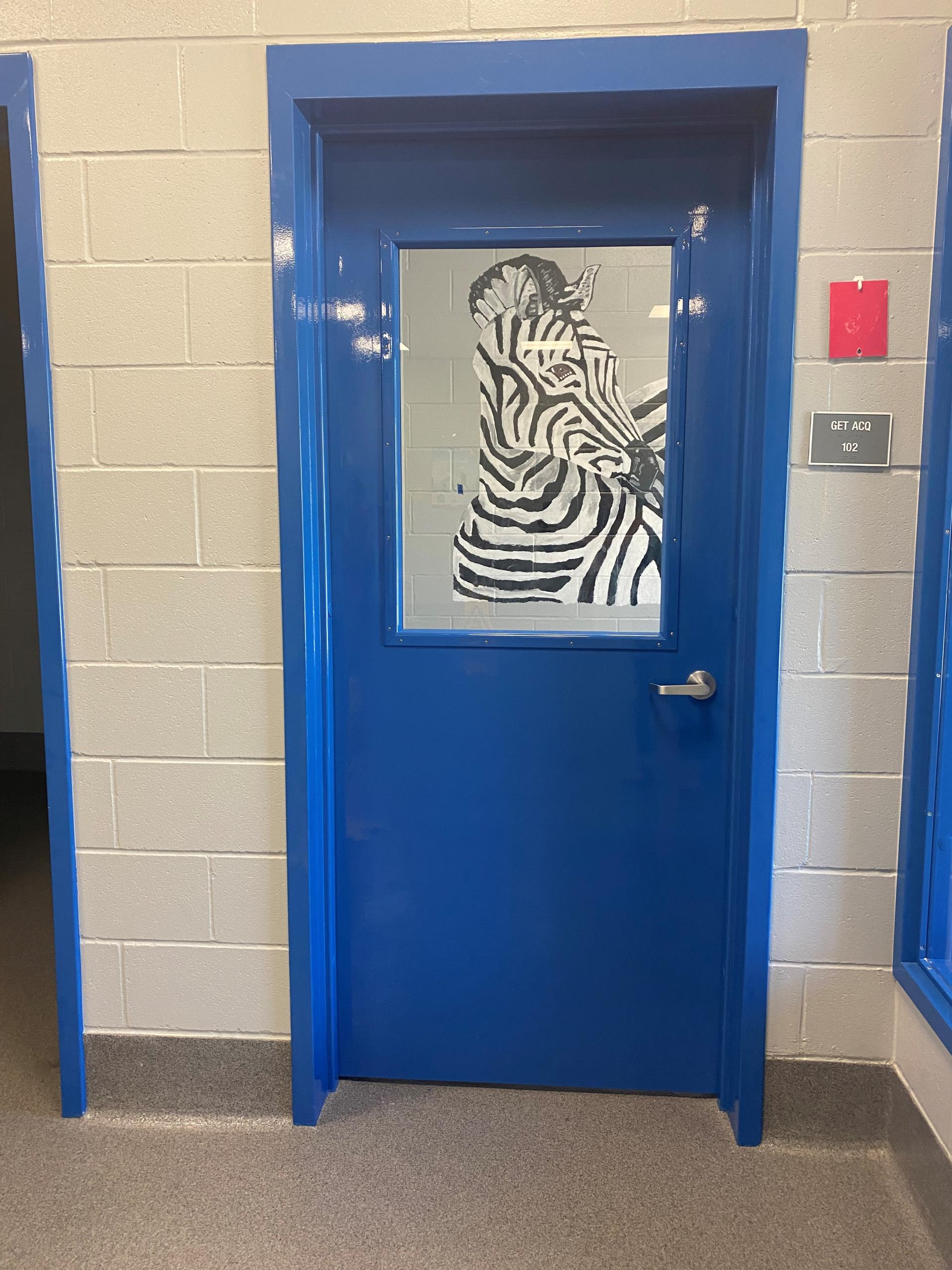 Meeting room zebra